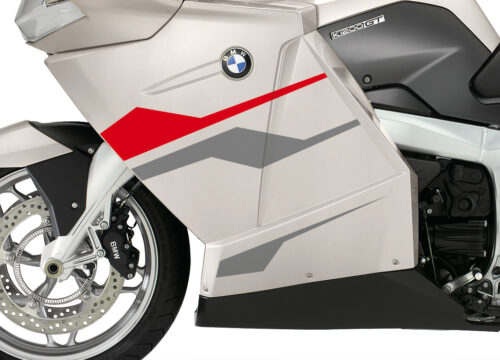 BKIT 3182 BMW K1200GT Crystal Grey Stingray Series Red Silver Stickers Kit 02