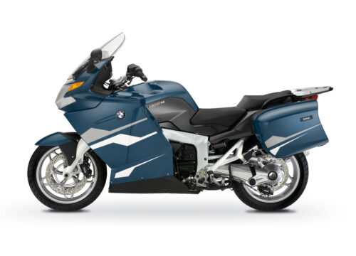 BKIT 3186 BMW K1200GT Deep Blue Metallic Stingray Series Silver White Stickers Kit 01