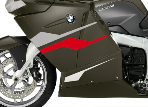 BKIT 3188 BMW K1200GT Magnesium Beige Metallic Stingray Series Red Silver Stickers Kit 02