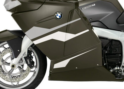 BKIT 3189 BMW K1200GT Magnesium Beige Metallic Stingray Series Silver White Stickers Kit 02