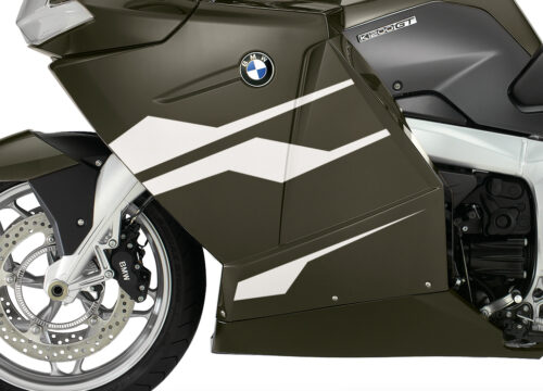 BKIT 3190 BMW K1200GT Magnesium Beige Metallic Stingray Series White Stickers Kit 02