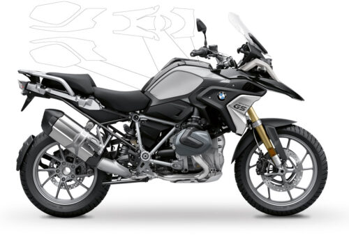 BPRF 3279 BMW R1250GS Black Storm Metallic Basic Package Advanced Technology Protective Film 00