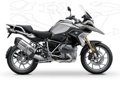 BPRF 3280 BMW R1250GS Black Storm Metallic Standard Package Advanced Technology Protective Film 00