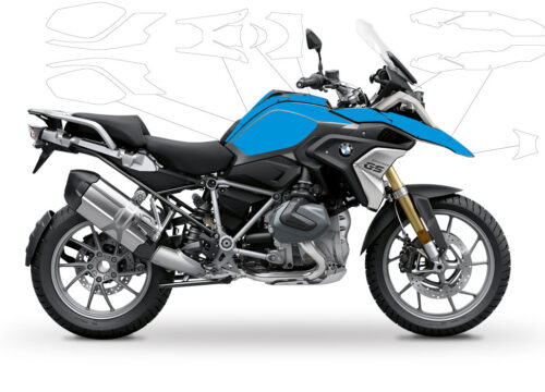BPRF 3280 BMW R1250GS Black Storm Metallic Standard Package Advanced Technology Protective Film 01