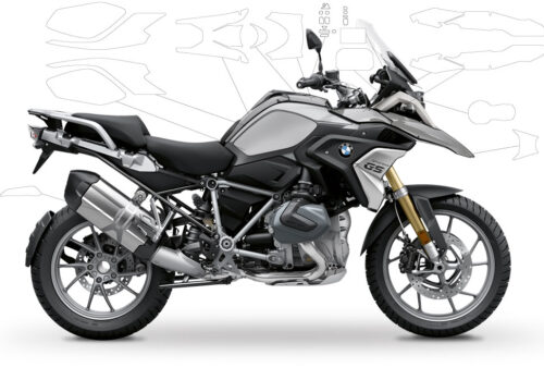 BPRF 3281 BMW R1250GS Black Storm Metallic Ultimate Package Advanced Technology Protective Film 00
