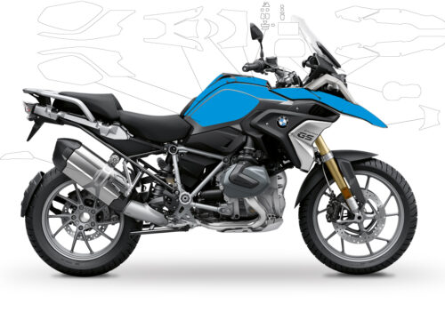 BPRF 3281 BMW R1250GS Black Storm Metallic Ultimate Package Advanced Technology Protective Film 01