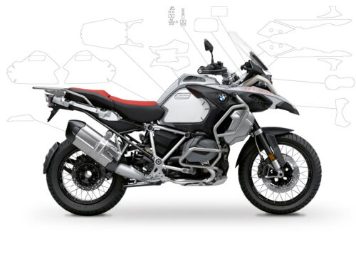 BPRF 3290 BMW R1250GS Adventure Ice Grey Ultimate Package Advanced Technology Protective Film 00 1