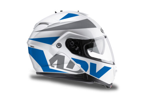 HEL 3269 HJC IS MAX II Helmet White Vivo Series Blue Grey Stickers Kit 02