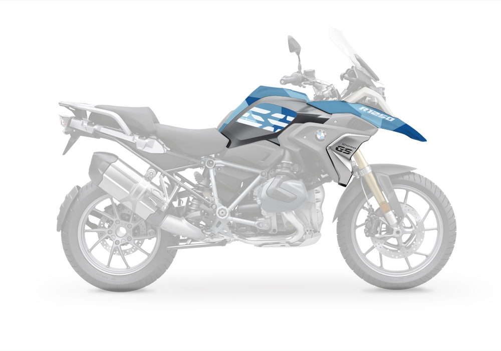 BKIT 3295 BMW R1250GS Black Storm Metallic Cosmic Blue M90 Blue Camo 03