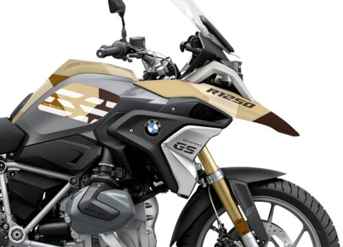 BKIT 3299 BMW R1250GS Black Storm Metallic Cosmic Blue M90 Desert Camo 02