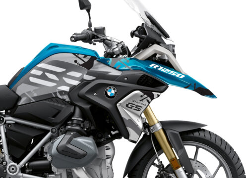 BKIT 3301 BMW R1250GS Cosmic Blue Safari Grey Variations Stickers Kit 02