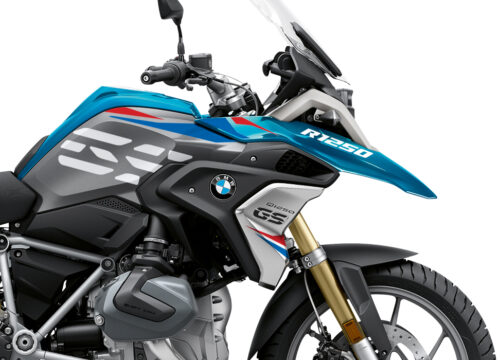 BKIT 3316 BMW R1250GS Cosmic Blue Stingray Red Blue Stickers Kit 02