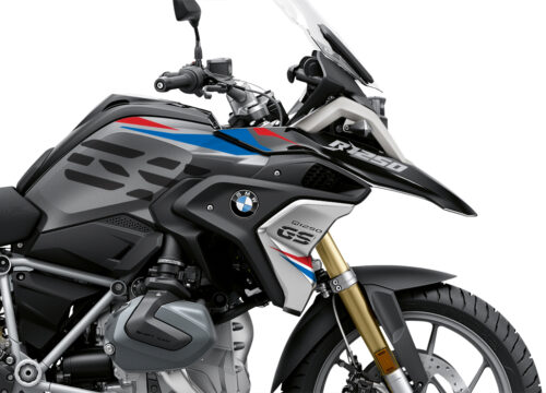 BKIT 3319 BMW R1250GS Black Storm Metallic Stingray Red Blue Stickers Kit 02