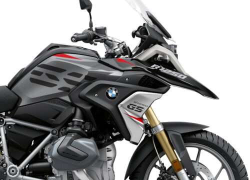 BKIT 3320 BMW R1250GS Black Storm Metallic Stingray Red Grey Stickers Kit 02