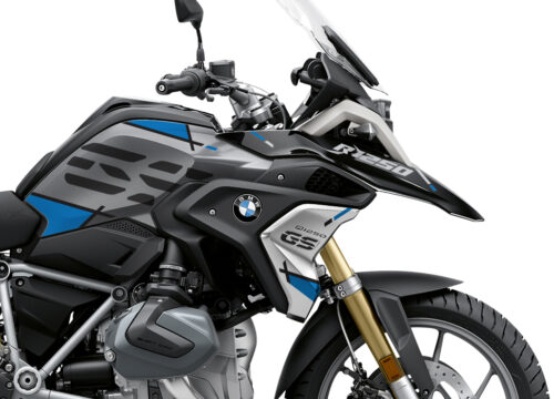 BKIT 3326 BMW R1250GS Black Storm Metallic Vector Blue Stickers Kit 02