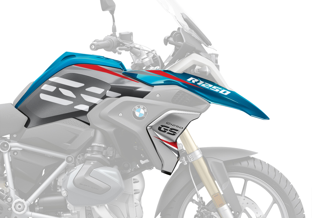 BKIT 3330 BMW R1250GS Cosmic Blue Vivo Red Grey Stickers Kit 04