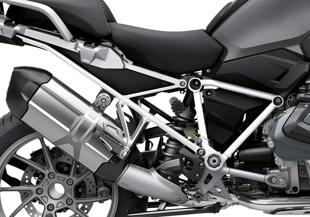 BFS 3337 BMW R1250GS 2019 Black Storm Metallic GS Frame Wrap Styling Kit White 02