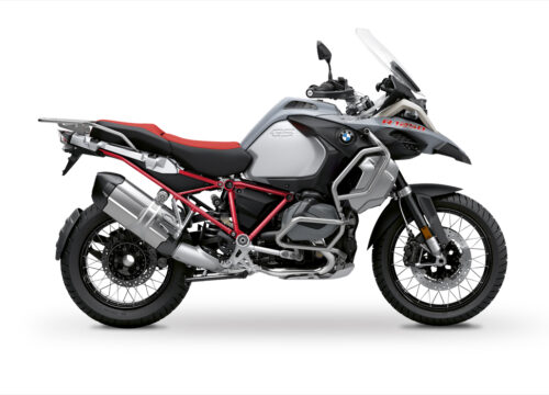 BFS 3340 BMW R1250GS Adventure 2019 Ice Grey GS Frame Wrap Styling Kit Red 01