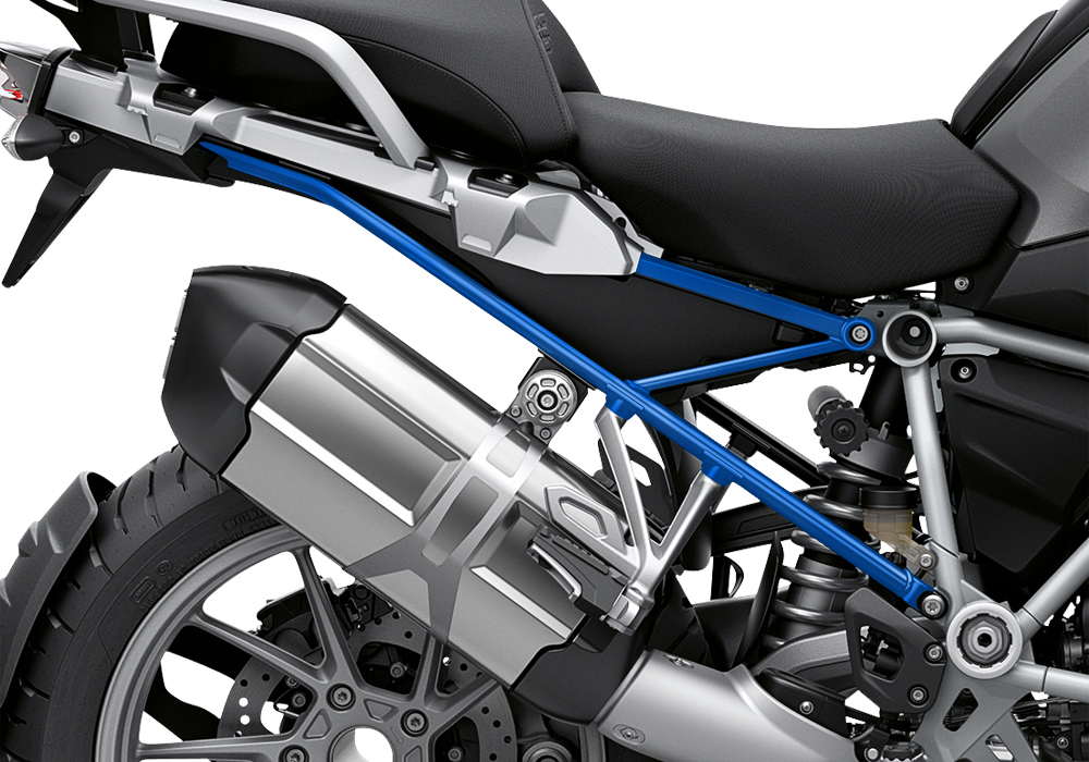 BFS 3347 BMW R1250GS 2019 Black Storm Metallic Subframe Wrap Styling Kit Cobalt Blue 02