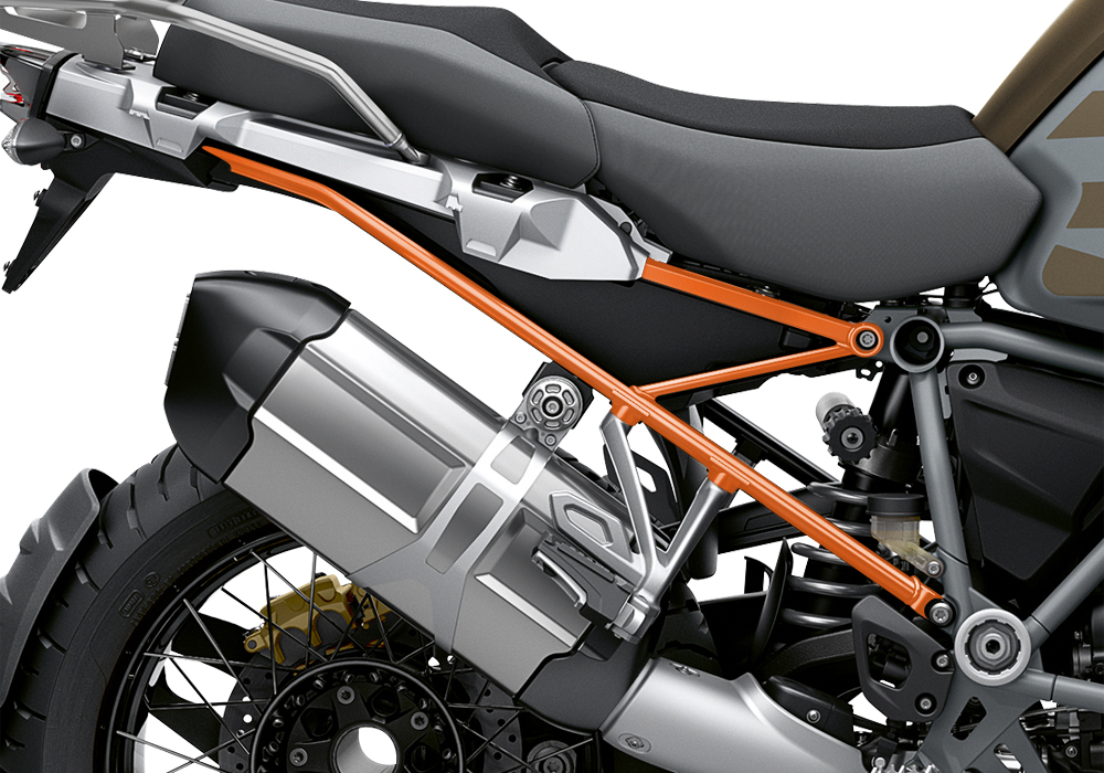 BFS 3352 BMW R1250GS Adventure 2019 Style Exclusive Subframe Wrap Styling Kit Orange 02
