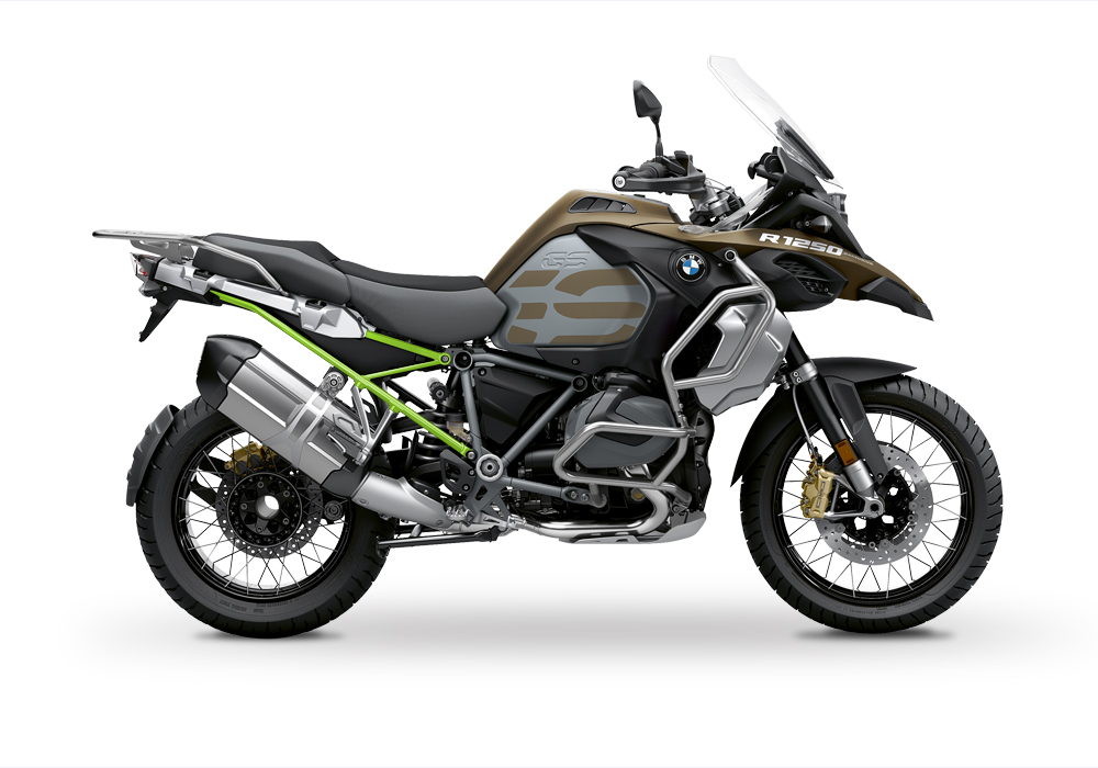 BFS 3352 BMW R1250GS Adventure 2019 Style Exclusive Subframe Wrap Styling Kit Toxic Green 01