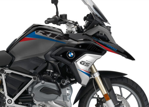 BKIT 3354 BMW R1200GS LC Black Storm Metallic Vivo Series Red Blue Stickers Kit 02