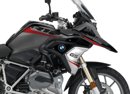 BKIT 3355 BMW R1200GS LC Black Storm Metallic Vivo Series Red Grey Stickers Kit 02
