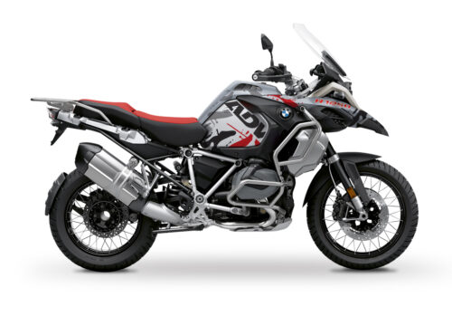 BKIT 3369 BMW R1250GS Adventure Ice Grey Safari Red Grey Stickers Kit 01