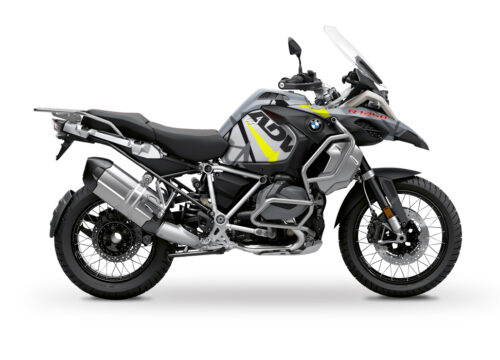 BKIT 3378 BMW R1250GS Adventure Ice Grey Spike Grey Fluo Yellow Stickers Kit 01