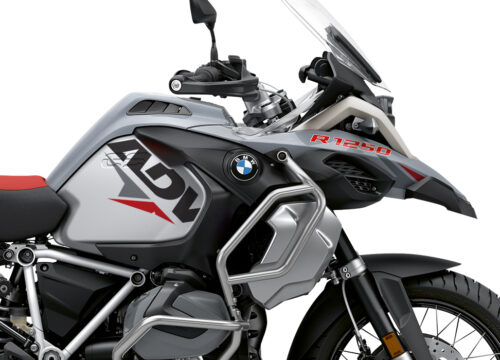 BKIT 3386 BMW R1250GS Adventure Ice Grey Velos Red Grey Stickers Kit 02