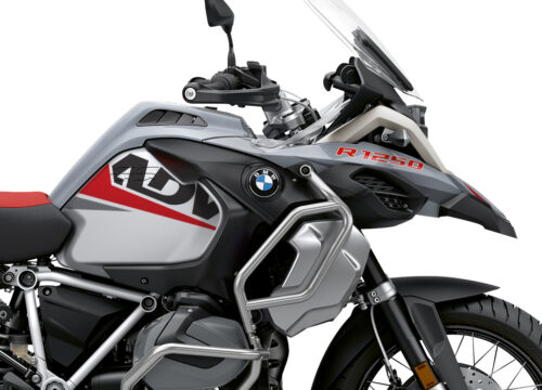 BKIT 3392 BMW R1250GS Adventure Ice Grey Vivo Red Grey Stickers Kit 02