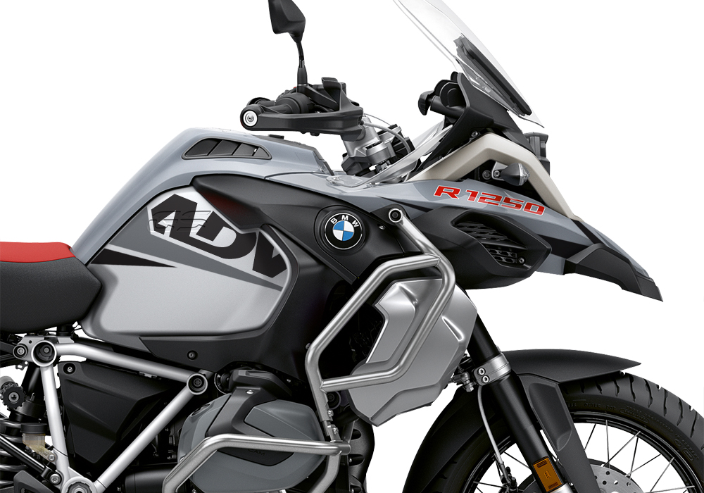 BKIT 3393 BMW R1250GS Adventure Ice Grey Vivo Grey Variations Stickers Kit 02