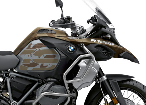 BKIT 3400 BMW R1250GS Adventure Style Exclusive Safari Brown Metallic Stickers Kit 02