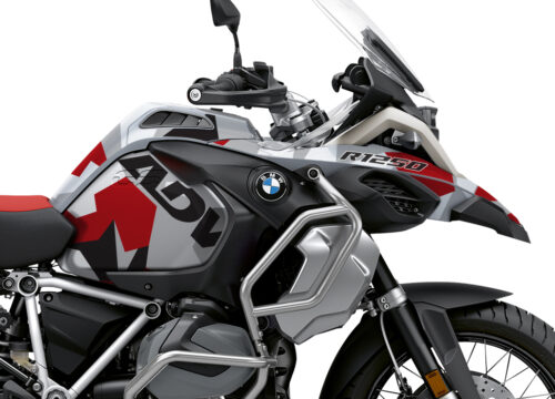 BKIT 3403 BMW R1250GS Adventure Ice Grey M90 Red Grey Camo Full Wrap 02