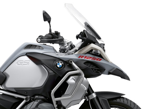 BSTI 3410 BMW R1250GS Adventure Ice Grey Front Fender R1250 Stickers Red