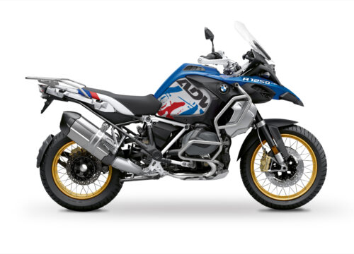 BKIT 3561 BMW R1250GS Adventure Style HP Safari Red Blue Stickers Kit 01