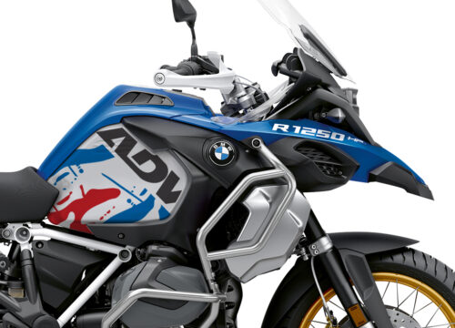 BKIT 3561 BMW R1250GS Adventure Style HP Safari Red Blue Stickers Kit 02