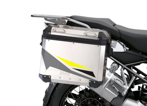 BSTI 3452 BMW R1250GS Adventure Pannier Alive Grey Fluo Yellow Stickers Kit 02