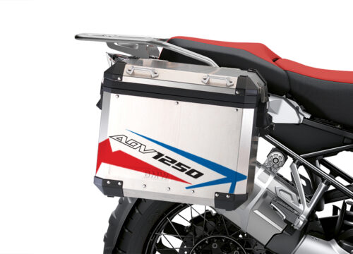 BSTI 3463 BMW R1250GS Adventure Pannier Spike Red Blue Stickers Kit 02