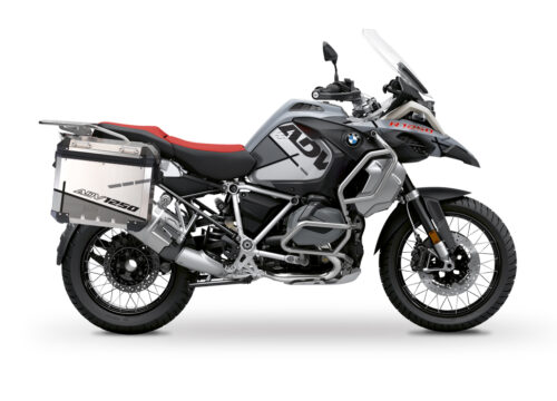 BSTI 3470 BMW R1250GS Adventure Pannier Vector Grey Stickers Kit 01
