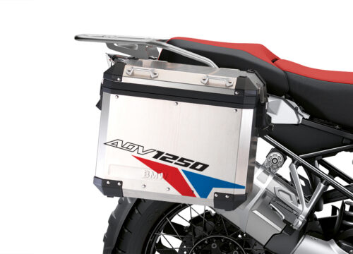 BSTI 3474 BMW R1250GS Adventure Pannier Velos Red Blue Stickers Kit 02