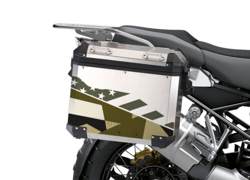 BSTI 3486 BMW R1250GS Adventure Pannier M90 Camo Military Stickers Kit 02