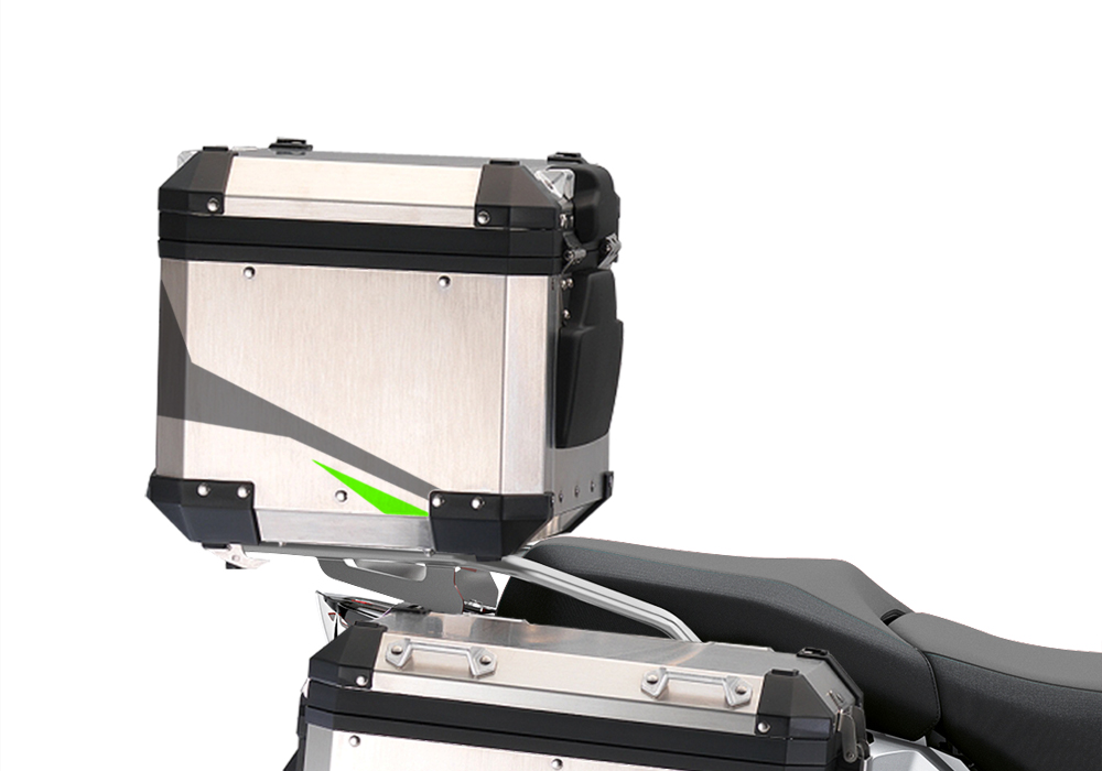 BSTI 3492 BMW R1250GS Adventure Top Box Alive Grey Fluo Green Stickers Kit 03