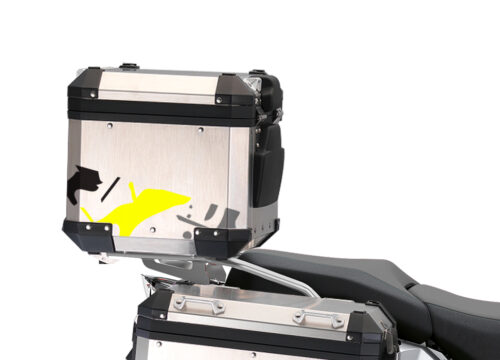 BSTI 3504 BMW R1250GS Adventure Top Box Safari Grey Fluo Yellow Stickers Kit 03