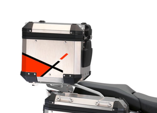 BSTI 3516 BMW R1250GS Adventure Top Box Vector Fluo Red Stickers Kit 03