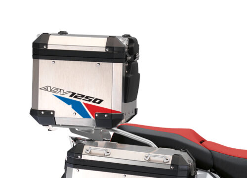 BSTI 3518 BMW R1250GS Adventure Top Box Velos Red Blue Stickers Kit 03