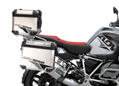 BSTI 3520 BMW R1250GS Adventure Top Box Velos Grey Black Stickers Kit 02