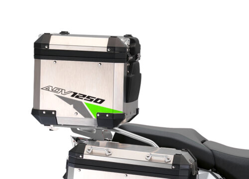 BSTI 3521 BMW R1250GS Adventure Top Box Velos Grey Fluo Green Stickers Kit 03
