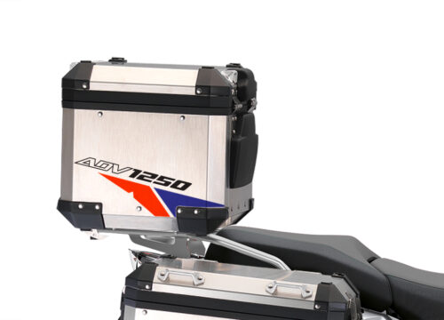 BSTI 3523 BMW R1250GS Adventure Top Box Velos Royal Blue Light Blue Fluo Red Stickers Kit 03