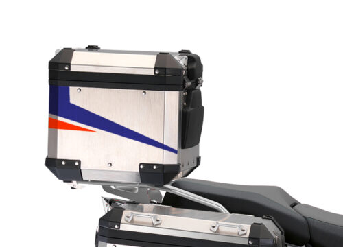 BSTI 3529 BMW R1250GS Adventure Top Box Vivo Royal Blue Light Blue Fluo Red Stickers Kit 03